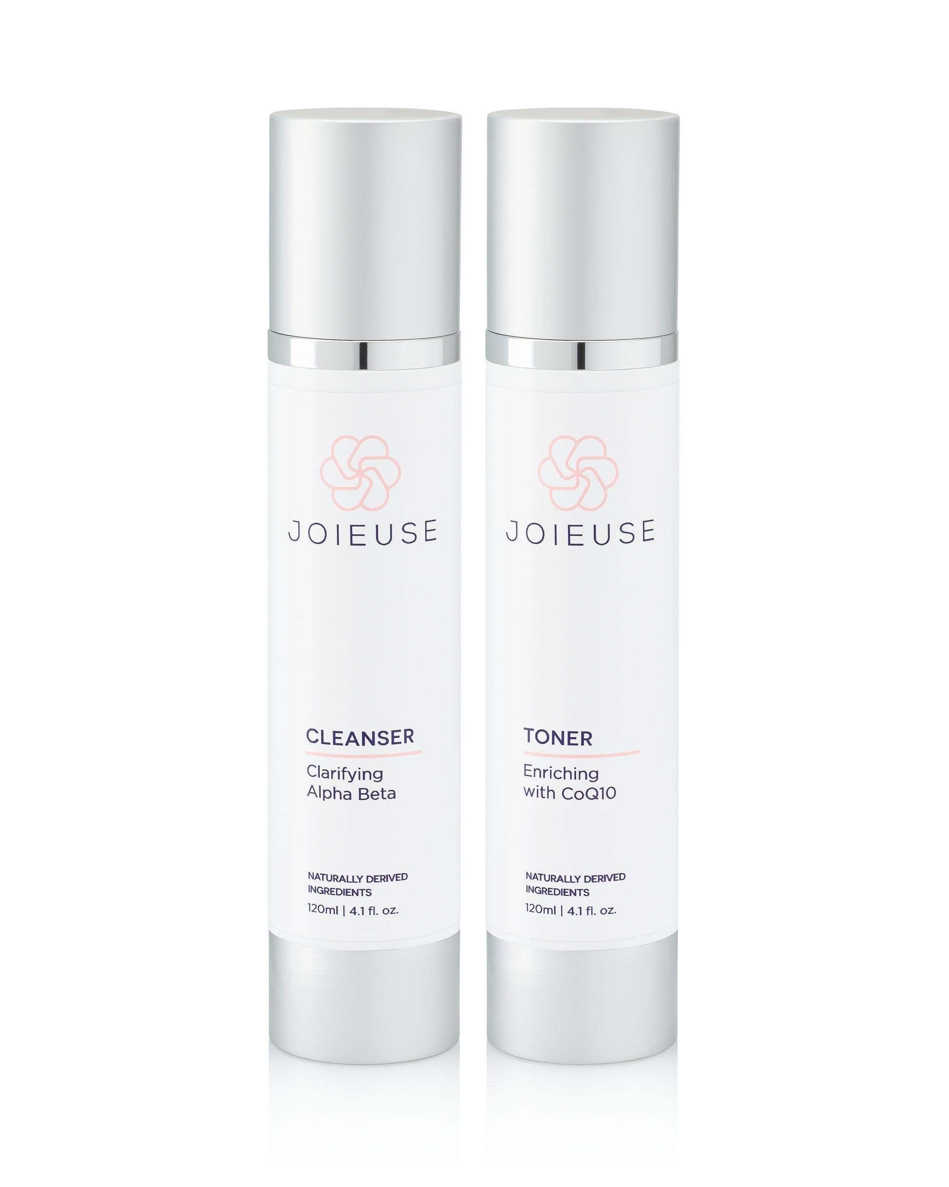 Joieuse Alpha Beta Cleanser and Enriching Toner Combination for Normal Skin