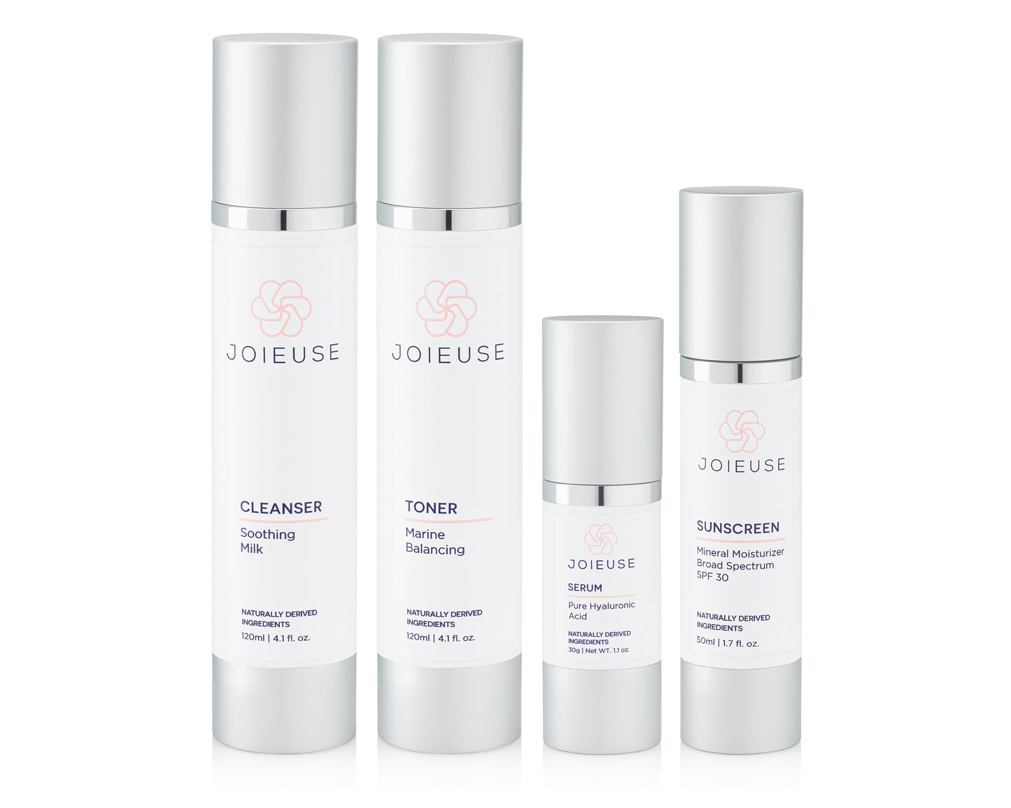 Joieuse Complete Daily Skincare Regimen for Sensitive Skin